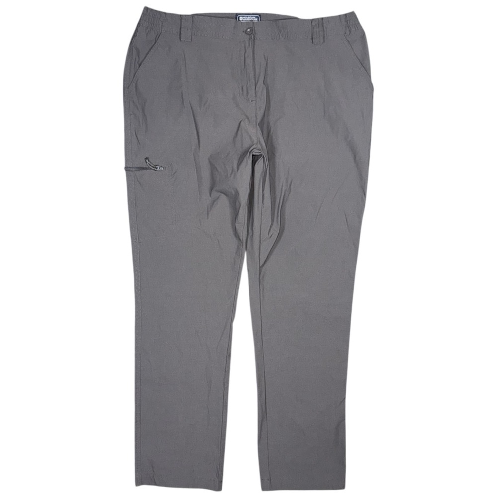 Mountain Warehouse Hiker Stretch Hiking Pants Straight Leg 12 Charcoal UPF 50+